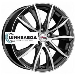iFree 7,5x18/5x114,3 ET40 D66,1 Каzантип (КС684М) Блэк Джек