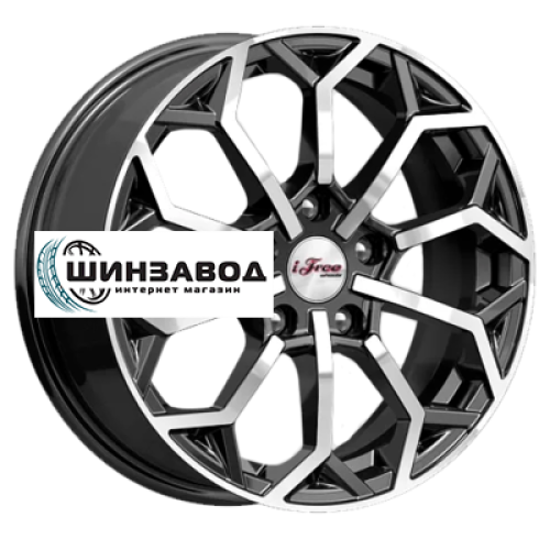 iFree 6,5x16/5x114,3 ET45 D66,1 Спейс-Нидл (КС1000) Блэк Джек