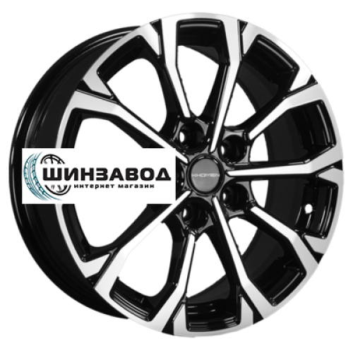 Khomen Wheels 6,5x16/5x114,3 ET50 D66,1 KHW1605 (Renault/Nissan) Black-FP
