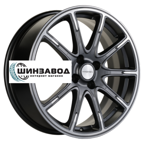 Khomen Wheels 6,5x17/4x100 ET43 D60,1 KHW1707 (Lada Vesta Cross) Gray-FP