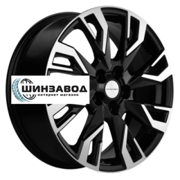 Khomen Wheels 7x18/5x114,3 ET40 D66,1 KHW1809 (Qashqai) Black-FP