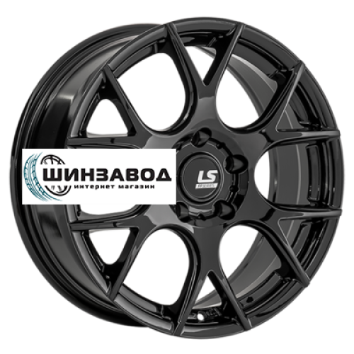 LS FlowForming 7,5x17/4x100 ET40 D60,1 RC07 BK (конус)