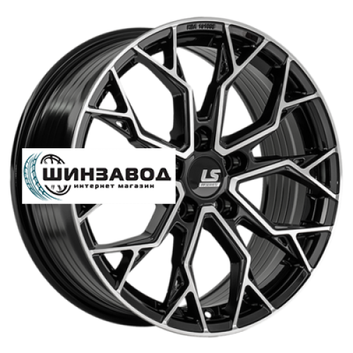 LS FlowForming 7,5x18/5x110 ET45 D63,3 RC108 BKF (конус)