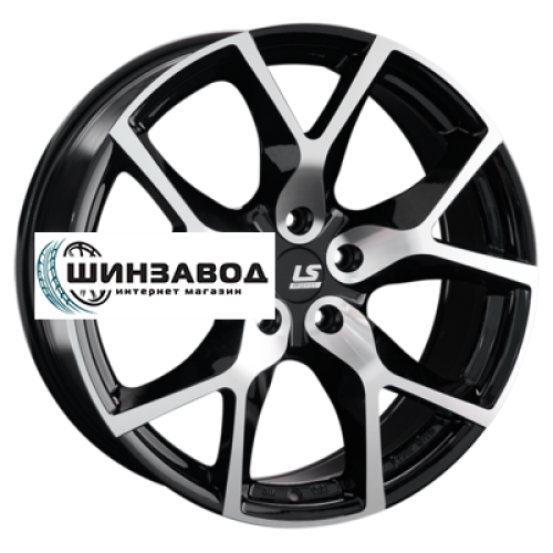 LS FlowForming 8,5x20/5x112 ET30 D66,6 RC12 BKF (конус)
