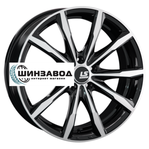 LS FlowForming 8x19/5x108 ET45 D63,3 RC38 BKF (конус)