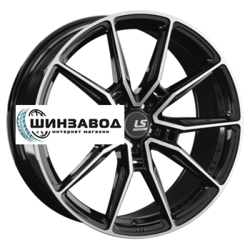 LS FlowForming 8,5x20/5x112 ET30 D66,6 RC58 BKF (конус)
