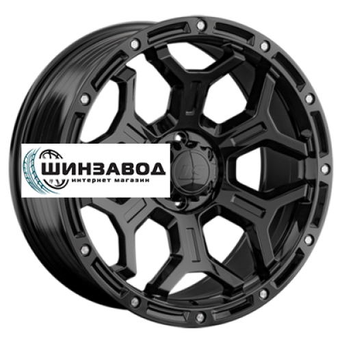 LS FlowForming 9x18/6x139,7 ET25 D106,1 RC68 BK (конус, Колпак+лого)