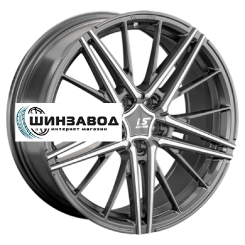 LS FlowForming 8,5x20/5x114,3 ET30 D60,1 RC76 GMF (конус, Колпак+лого)