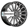 LS FlowForming 9x20/6x139,7 ET25 D100,1 RC80 BKF (конус, Колпак+лого)