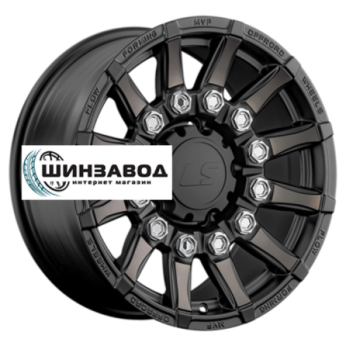 LS FlowForming 9x17/5x150 ET25 D110,1 RC87 MB+LBZSF (конус, Колпак+лого)