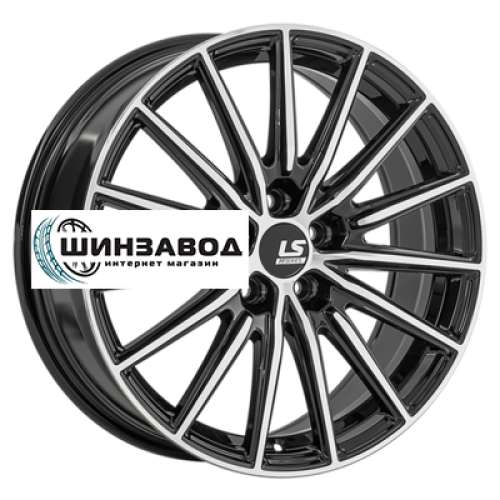 LS FlowForming 7,5x18/5x108 ET33 D65,1 RC93 BKF (конус)