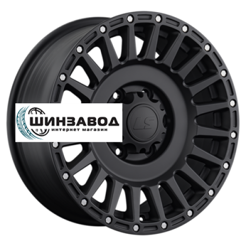 LS FlowForming 8x17/6x139,7 ET36 D100,1 RC95 MB (конус, Колпак+лого)