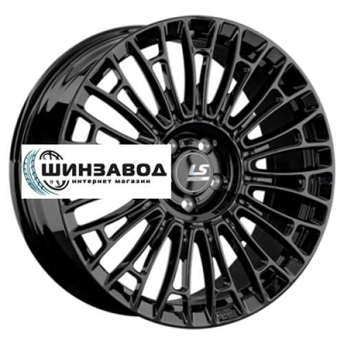 LS Forged 9x21/5x120 ET45,5 D62,6 LS FG25 BK (конус, Колпак+лого)