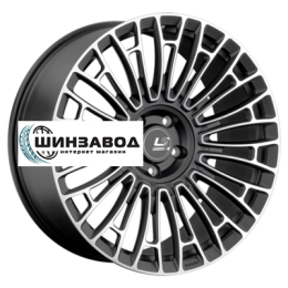 LS Forged 10x22/5x130 ET28 D71,6 LS FG25 MBF (конус, Колпак+лого)