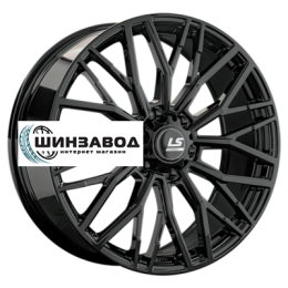 LS Forged 9x22/6x139,7 ET45 D95,1 LS FG33 BK (конус, Колпак+лого)