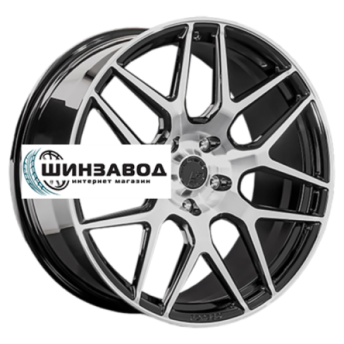 LS Forged 9,5x20/5x130 ET35 D84,1 LS FG43 BKF (конус, C570)