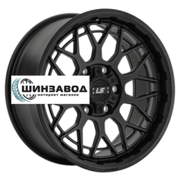 LS Forged 9x17/6x139,7 ET20 D106,1 LS FG52 MB (конус, Колпак+лого)