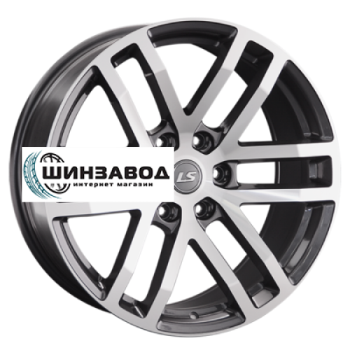 LS 8,5x17/6x139,7 ET25 D67,1 1279 GMF (конус, Колпак+лого)