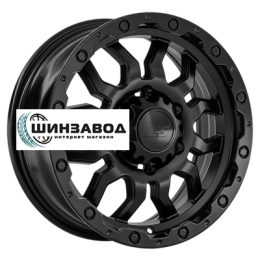 LS 7x16/6x139,7 ET38 D100,1 1285 BKS (конус, Колпак+лого)