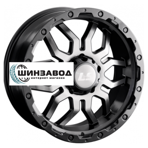 LS 7,5x17/6x114,3 ET30 D67,1 1285 GMF (конус, Колпак+лого)