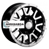 LS 7x15/6x139,7 ET10 D106,1 1288 BKF (конус, Колпак+лого)