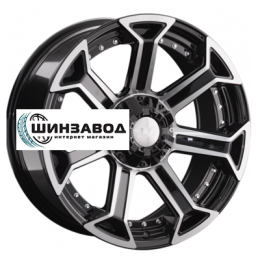 LS 9x20/6x139,7 ET20 D106,1 1293 BKF (конус, Колпак+лого)