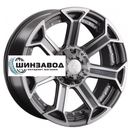 LS 9x20/6x139,7 ET25 D100,1 1293 GMF (конус, Колпак+лого)