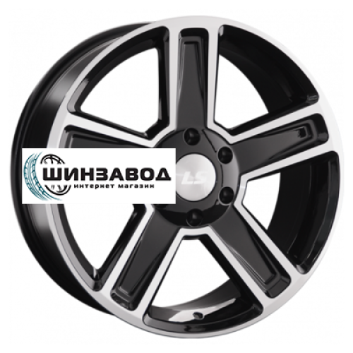LS 8,5x20/6x114,3 ET35 D67,1 1296 BKF (конус, Колпак+лого)