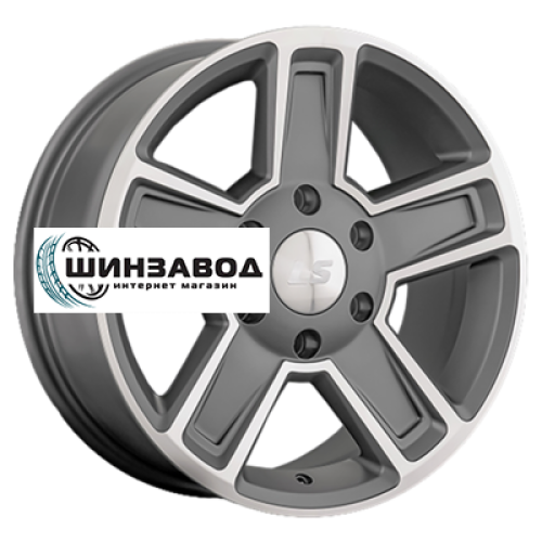 LS 8x17/6x139,7 ET38 D100,1 1296 MGMF (конус, Колпак+лого)