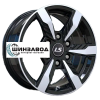 LS 7,5x17/6x139,7 ET36 D100,1 1301 BKF (конус, Колпак+лого)