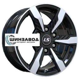 LS 7,5x17/6x139,7 ET36 D100,1 1301 BKF (конус, Колпак+лого)