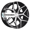 LS 8x17/6x139,7 ET36 D100,1 1303 BKF (конус, Колпак+лого)