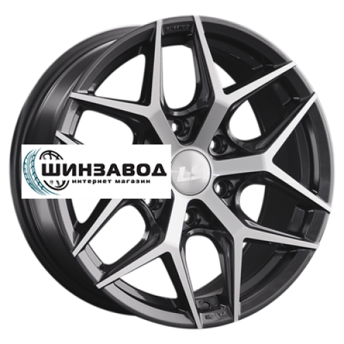 LS 8x17/6x139,7 ET30 D106,1 1303 GMF (конус, Колпак+лого)
