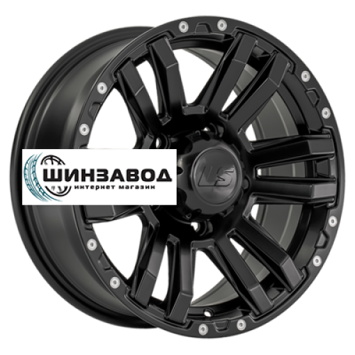 LS 8x16/5x139,7 ET30 D98,5 1339 BKS (конус, Колпак+лого)