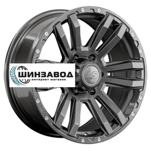 LS 9x18/6x139,7 ET15 D106,1 1339 GM (конус, Колпак+лого)