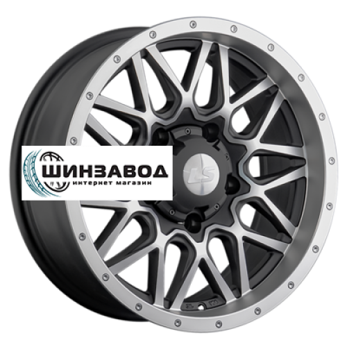 LS 8x17/5x150 ET0 D110,1 1341 MBF (конус, Колпак+лого)