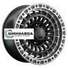 LS 8,5x17/6x139,7 ET25 D100,1 1348 BKSL (конус, Колпак+лого)