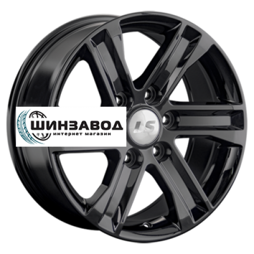 LS 8x17/6x139,7 ET36 D100,1 1359 BK (конус, Колпак+лого)