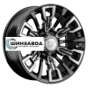 LS 8x17/6x139,7 ET-15 D106,1 1363 BKF (конус, Колпак+лого)