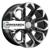LS 9x20/6x139,7 ET20 D106,1 1366 BKF (конус, Колпак+лого)