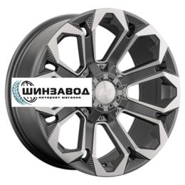 LS 9x18/6x139,7 ET20 D106,1 1366 MGMF (конус, Колпак+лого)