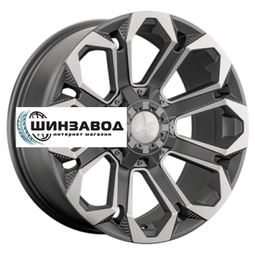 LS 9x18/6x139,7 ET20 D106,1 1366 MGMF (конус, Колпак+лого)