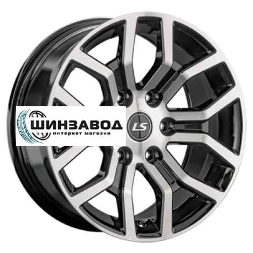 LS 8,5x17/6x139,7 ET25 D106,1 1367 BKF (конус)