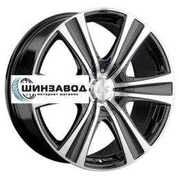 LS 9x20/6x114,3 ET35 D67,1 1370 BKF (конус, Колпак+лого)