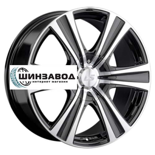 LS 9x20/6x114,3 ET35 D67,1 1370 BKF (конус, Колпак+лого)