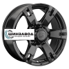 LS 8x17/6x139,7 ET38 D100,1 182 BK (конус, Колпак+лого)