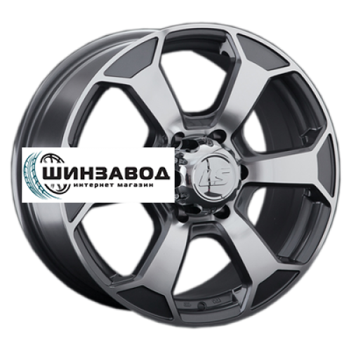 LS 7,5x18/6x139,7 ET25 D106,1 187 GMF (конус, Колпак+лого)