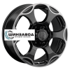 LS 8x18/6x139,7 ET36 D100,1 310 BKL (конус, Колпак+лого)