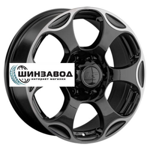 LS 8x18/6x139,7 ET36 D100,1 310 BKL (конус, Колпак+лого)