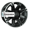 LS 8x16/6x139,7 ET10 D106,1 763 BKL (конус, Колпак+лого)